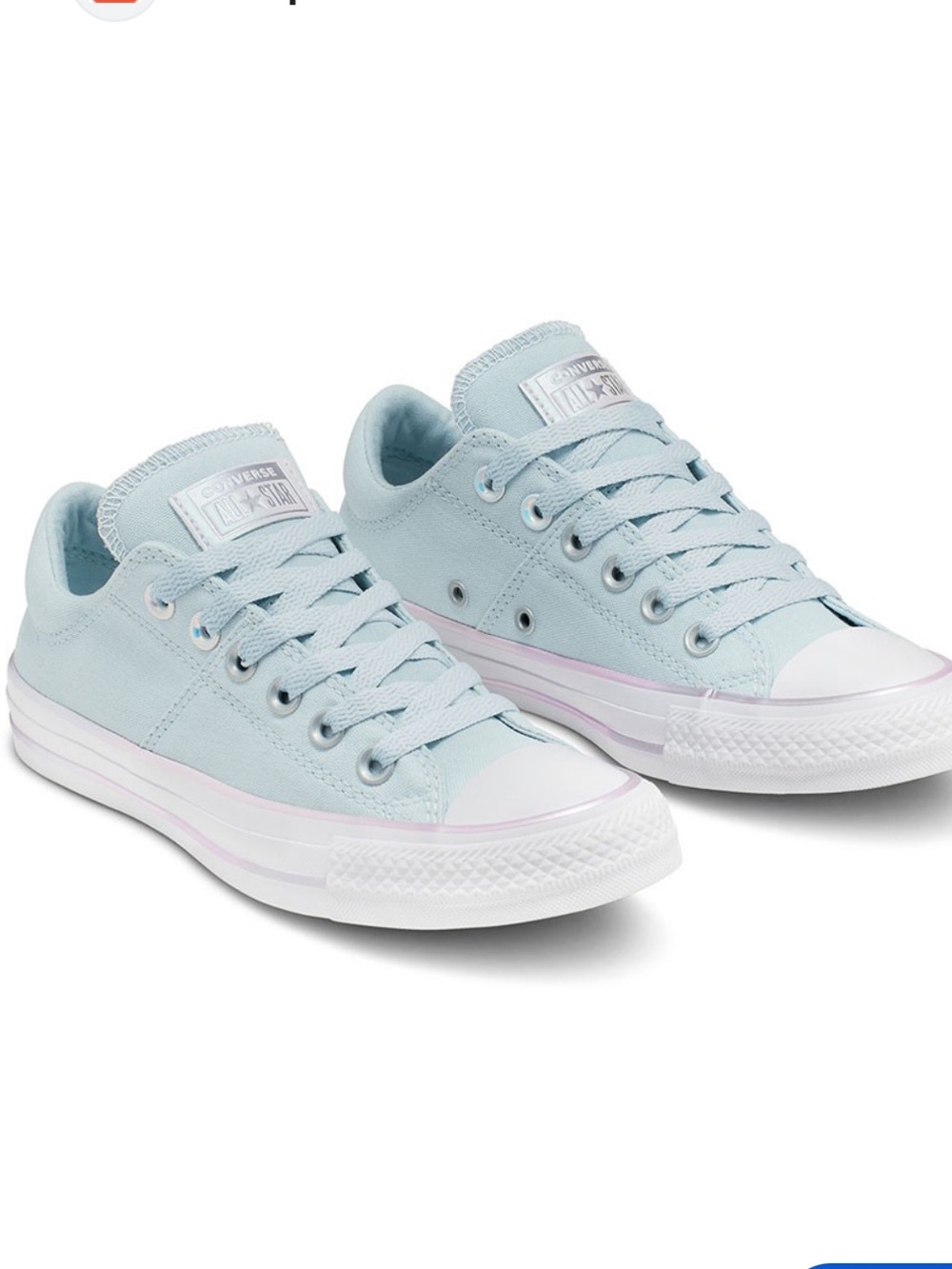 Madison Iridescent converse size 7